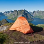 Reineibringen camping lofoten islands