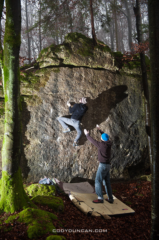 Frankenjura Bouldering German Climbing Photos Cody Duncan Photography