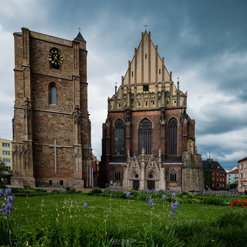 Nysa cathedral, Opole Voivodship, Poland